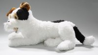 Plüsch-Fox Terrier liegend ca. 42 cm