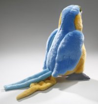 Papagei Blue Macau ca. 27 cm