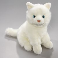 Katze weiß 26.cm