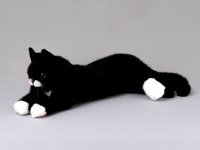 Kösener-Katze Mohrle-schwarz