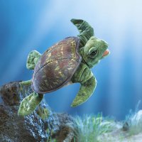 Handpuppe Meeresschildkröte