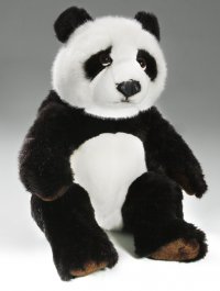 Panda Bär sitzend 26 cm