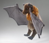 Flughund, Flying Fox ca.23 cm/60 cm Spannweite