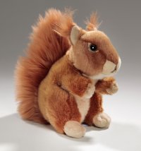 Plüsch Eichhörnchen ca. 18 cm