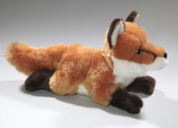 Plüsch-Fuchs liegend