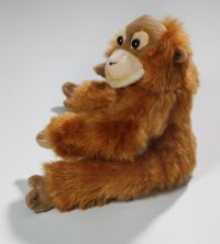 Orang-Utan Affe sitzend ca.15 cm