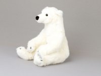 Kösener- Eisbär Lasse sitzend