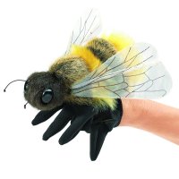 Handpuppe Biene