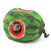 Handpuppe Streifenhörnchen in Melone 21 cm