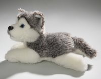 Husky Welpe liegend ca. 20 cm