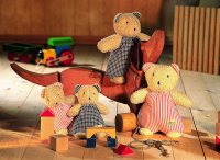 Silke-Mini-Bär, blau