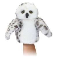 Handpuppe Kleine Schneeeule 20 cm