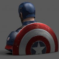 Avengers Endgame Spardose Captain America 20 cm