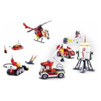 Feuerwehrfahrzeuge Set (490 Teile)