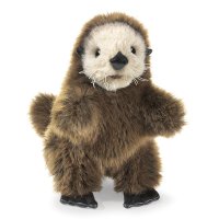 Handpuppe Seeotter-Baby 30 cm