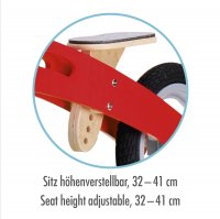 Laufrad 2in1 rot / Multifunctional Balance Bike red