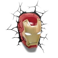 Marvel 3D LED Leuchte Iron Man