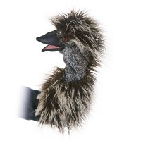 Handpuppe Emu für die Puppenbühne 41 cm
