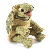 Handpuppe Stehende Schildkröte 30 cm