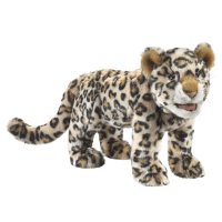Handpuppe Leoparden-Baby ca. 46 cm