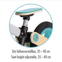 Laufrad türkis / Racing Balance Bike cyan