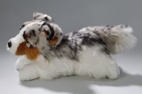 Plüsch Australischer Schäferhund, liegend ca. 32 cm