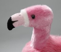 Flamingo ca. 25cm hoch (mit Beinen), ca. 20cm lang