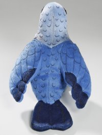 Lappenkrähe, Kokako ca.18 cm