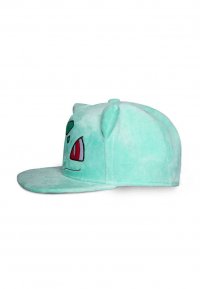 Pokémon Plüsch Snapback Cap Bulbasaur