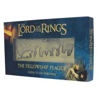 Der Herr der Ringe Me­tall­schild The Fellowship Limited Edition