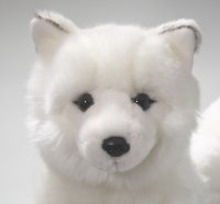 Plüsch-Polarfuchs
