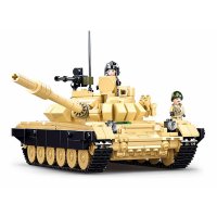 2 in 1 Kampfpanzer 770 Teile M38-B1011