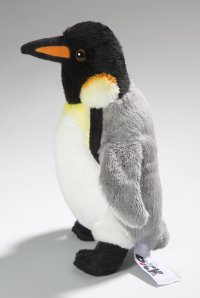 Plüsch Pinguin grau