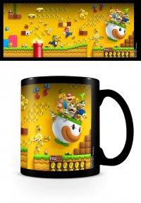 2er Set Nintendo Game Boy Tasse mit Thermoeffekt Super Mario Land