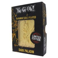Yu-Gi-Oh! Metallbarren Dark Paladin Limited Edition (vergoldet)