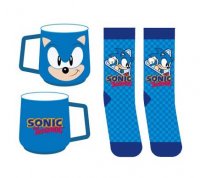 2er Set Sonic the Hedgehog Tasse und Socken Set Sonic