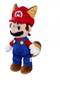 Super Mario Plüschfigur Tanuki Mario 30 cm