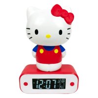 Hello Kitty Wecker mit Leuchtfunktion Hello Kitty 17 cm