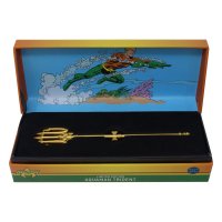 Aquaman Replik Miniatur-Dreizack (vergoldet)