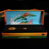 Aquaman Replik Miniatur-Dreizack (vergoldet)