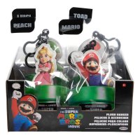 Der Super Mario Bros. Film Plüsch-Schlüsselanhänger 8 cm Sortiment (12)