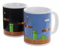 2er Set Super Mario Bros. Tasse mit Thermoeffekt Level