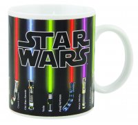 2er Set Star Wars Tasse mit Thermoeffekt Lightsaber