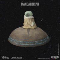 Star Wars: The Mandalorian Classic Collection Statue 1/5 Grogu Summoning the Force 13 cm