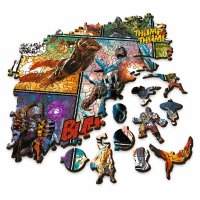 Holz Puzzle 1000 Teile - Avengers