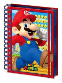 2 Stück Super Mario 3D Wiro Notizbuch A5 Mario
