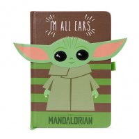 2er Set Star Wars The Mandalorian Premium Notizbücher A5 I'm All Ears Green