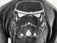 Star Wars Original Stormtrooper Fleece-Bademantel Stormtrooper Black