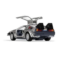 Zurück in die Zukunft Diecast Modell 1/36 DeLorean and Doc Brown Figure