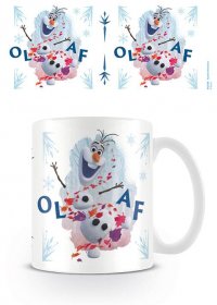 2er Set Die Eiskönigin - Völlig unverfroren 2 Tasse Olaf Jump